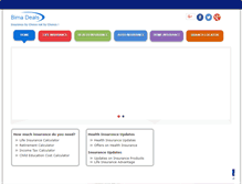 Tablet Screenshot of bimadeals.com
